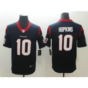Nike Houston Texans 10 DeAndre Hopkins Navy Vapor Untouchable Limited Men Jersey