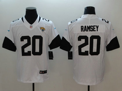Nike Jacksonville Jaguars #20 Jalen Ramsey White Men's Stitched NFL Vapor Untouchable Limited Jersey