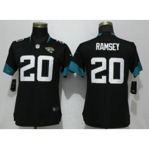 Nike Jaguars 20 Jalen Ramsey Black 2018 Vapor Untouchable Limited Player Women Jersey