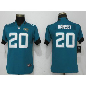 Nike Jaguars 20 Jalen Ramsey Teal 2018 Vapor Untouchable Limited Women Jersey