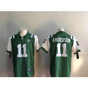 Nike Jets 11 Robby Anderson Green Vapor Untouchable Limited Men Jersey Nike Jets 11 Robby Anderson Green Vapor Untouchable Limited Men Jersey