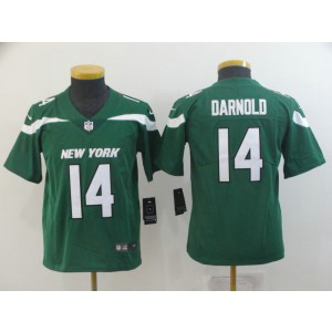 Nike Jets 14 Sam Darnold Green New 2019 Vapor Untouchable Limited Youth Jersey