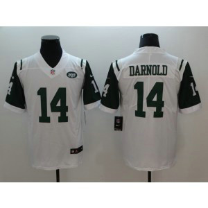 Nike Jets 14 Sam Darnold White Vapor Untouchable Limited Men Jersey Nike Jets 14 Sam Darnold White Vapor Untouchable Limited Men Jersey