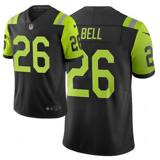 Nike Jets 26 Le'Veon Bell Black City Edition Vapor Untouchable Limited Jersey