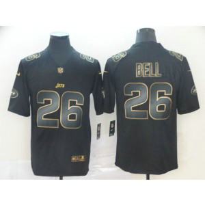 Nike Jets 26 Le'Veon Bell Black Gold Vapor Untouchable Limited Men Jersey Nike Jets 26 Le'Veon Bell Black Gold Vapor Untouchable Limited Men Jersey