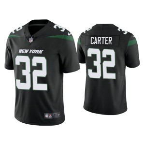 Nike Jets 32 Michael Carter Black Vapor Untouchable Limited Men Jersey Nike Jets 32 Michael Carter Black Vapor Untouchable Limited Men Jersey
