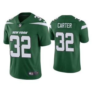 Nike Jets 32 Michael Carter Green Vapor Untouchable Limited Men Jersey Nike Jets 32 Michael Carter Green Vapor Untouchable Limited Men Jersey