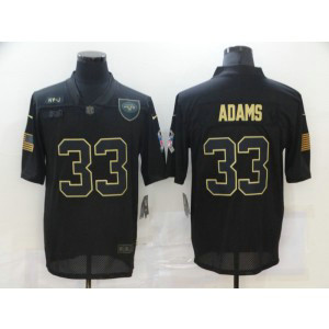Nike Jets 33 Jamal Adams 2020 Black Salute To Service Limited Men Jersey Nike Jets 33 Jamal Adams 2020 Black Salute To Service Limited Men Jersey