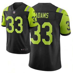 Nike Jets 33 Jamal Adams Black City Edition Vapor Untouchable Limited Jersey
