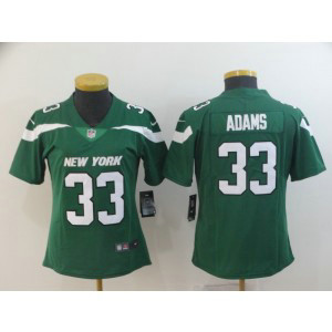 Nike Jets 33 Jamal Adams Green New 2019 Vapor Untouchable Limited Women Jersey
