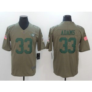 Nike Jets 33 Jamal Adams Olive 2017 Salute To Service Limited Men Jersey Nike Jets 33 Jamal Adams Olive 2017 Salute To Service Limited Men Jersey