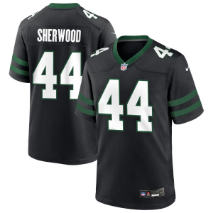 Nike Jets 44 Jamien Sherwood Black Vapor Limited Men Jersey Nike Jets 44 Jamien Sherwood Black Vapor Limited Men Jersey