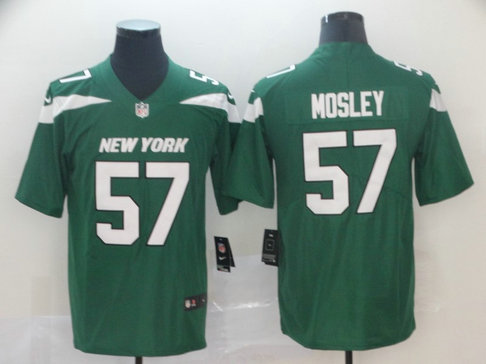 Nike Jets 57 C.J. Mosley Green New 2019 Vapor Untouchable Limited Jersey Nike Jets 57 C.J. Mosley Green New 2019 Vapor Untouchable Limited Jersey