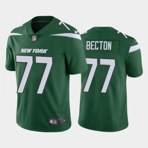 Nike Jets 77 Mekhi Becton Green 2020 NFL Draft Vapor Limited Men Jersey Nike Jets 77 Mekhi Becton Green 2020 NFL Draft Vapor Limited Men Jersey