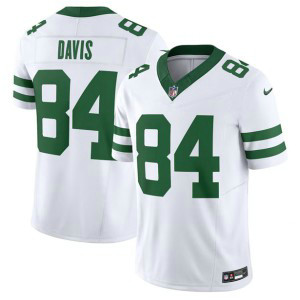 Nike Jets 84 Corey Davis White 2023 F.U.S.E. Vapor Limited Throwback Men Jersey Nike Jets 84 Corey Davis White 2023 F.U.S.E. Vapor Limited Throwback Men Jersey