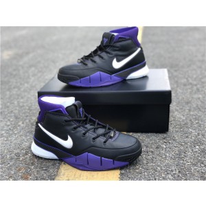 Nike KOBE 1 Black PURPLE Shoes