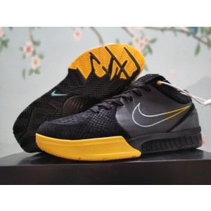 Nike Kobe 4 Black Yellow Shoes