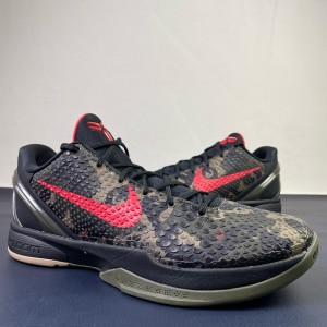 Nike Kobe 6 Black Camo Shoes