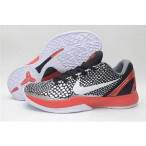 Nike Kobe 6 Black Varsity Red Shoes 050