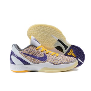 Nike Kobe 6 Yellow Basketball Shoes