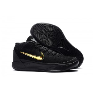 Nike Kobe AD Mid Black Gold Shoes