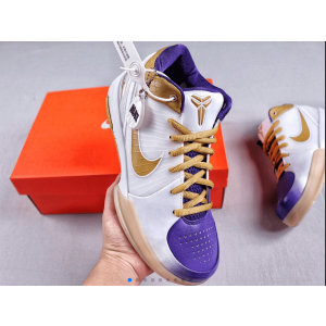 Nike Kobe IV 4 MLK Gold Shoes