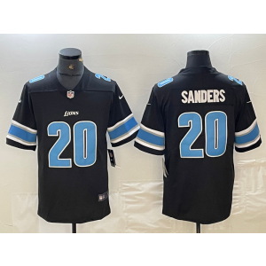 Nike Lions 20 Barry Sanders Black Vapor Untouchable Limited Men Jersey Nike Lions 20 Barry Sanders Black Vapor Untouchable Limited Men Jersey