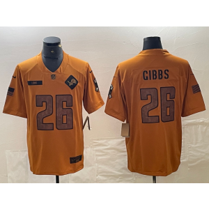 Nike Lions 26 Jahmyr Gibbs 2023 Brown Salute To Service Limited Men Jersey Nike Lions 26 Jahmyr Gibbs 2023 Brown Salute To Service Limited Men Jersey