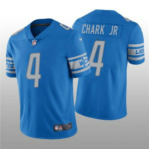 Nike Lions 4 DJ Chark Jr. Blue Vapor Untouchable Limited Men Jersey Nike Lions 4 DJ Chark Jr. Blue Vapor Untouchable Limited Men Jersey