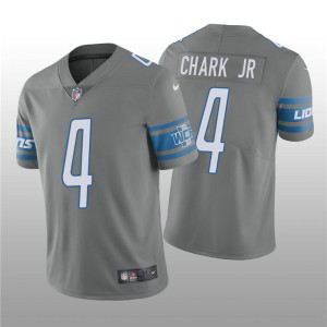 Nike Lions 4 DJ Chark Jr. Gray Vapor Untouchable Limited Men Jersey Nike Lions 4 DJ Chark Jr. Gray Vapor Untouchable Limited Men Jersey