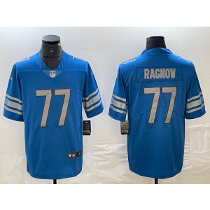Nike Lions 77 Ragnow Blue Vapor Untouchable Limited Men Jersey Nike Lions 77 Ragnow Blue Vapor Untouchable Limited Men Jersey