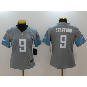 Nike Lions 9 Matthew Stafford Grey 2017 Color Rush Limited Women Jersey Nike Lions 9 Matthew Stafford Grey 2017 Color Rush Limited Women Jersey