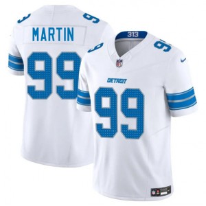 Nike Lions 99 Brodric Martin White 2025 F.U.S.E. Vapor Limited Men Jersey