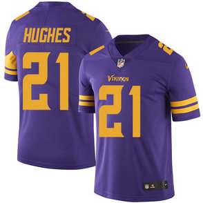 Nike Minnesota Vikings #21 Mike Hughes Purple Men's Stitched NFL Limited Rush Jersey Nike Minnesota Vikings #21 Mike Hughes Purple Men's Stitched NFL Limited Rush Jersey