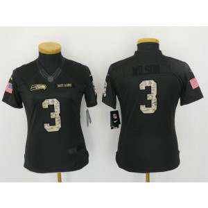 Nike NFL Buccaneers 3 Jameis Winston Anthracite 2016 Salute to Service Women Jersey