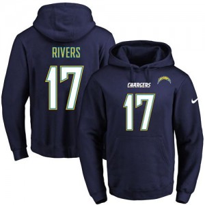 Nike NFL Chargers 17 Philip Rivers Dark Blue Men Pullover Hoodie Nike NFL Chargers 17 Philip Rivers Dark Blue Men Pullover Hoodie