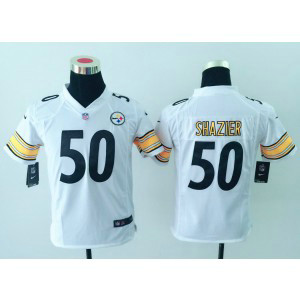 Nike NFL Pittsburgh Steelers No.50 Ryan Shazier White Youth Jersey Nike NFL Pittsburgh Steelers No.50 Ryan Shazier White Youth Jersey