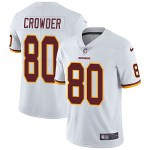 Nike NFL Redskins 80 Jamison Crowder White Vapor Untouchable Youth Jersey