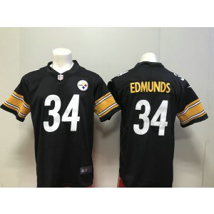 Nike NFL Steelers 34 Terrell Edmunds 2018 NFL Draft Black Vapor Untouchable Limited Men Jersey Nike NFL Steelers 34 Terrell Edmunds 2018 NFL Draft Black Vapor Untouchable Limited Men Jersey