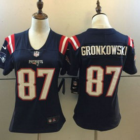 Nike New England Patriots 87 Rob Gronkowski Navy 2016 Color Rush Women Jersey Nike New England Patriots 87 Rob Gronkowski Navy 2016 Color Rush Women Jersey