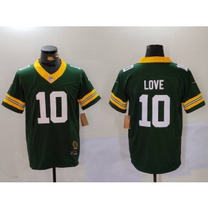 Nike Packers 10 Jordan Love Green F.U.S.E. Vapor Limited Men Jersey Nike Packers 10 Jordan Love Green F.U.S.E. Vapor Limited Men Jersey