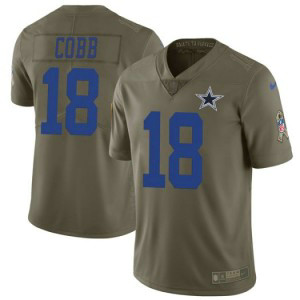 Nike Packers 18 Randall Cobb Oliver 2017 Salute to Service Limited Men Jersey