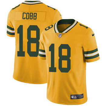 Nike Packers 18 Randall Cobb Yellow Vapor Untouchable Player Limited Jersey Nike Packers 18 Randall Cobb Yellow Vapor Untouchable Player Limited Jersey