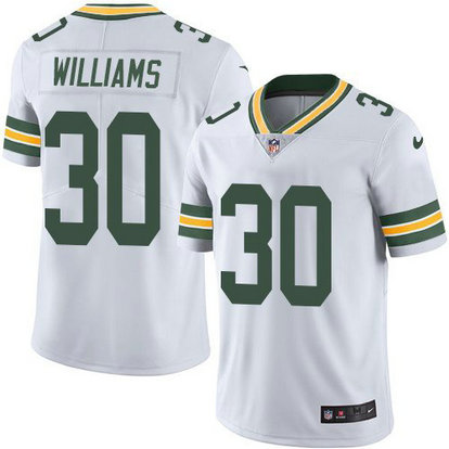 Nike Packers 30 Jamaal Williams White Vapor Untouchable Limited Jersey Nike Packers 30 Jamaal Williams White Vapor Untouchable Limited Jersey