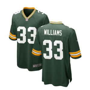 Nike Packers 33 Evan Williams Green Vapor Untouchable Limited Men Jersey