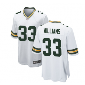 Nike Packers 33 Evan Williams White Vapor Untouchable Limited Men Jersey