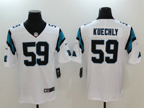 Nike Panthers 59 Luke Kuechly White Vapor Untouchable Player Limited Jersey Nike Panthers 59 Luke Kuechly White Vapor Untouchable Player Limited Jersey