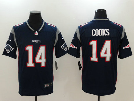 Nike Patriots 14 Brandin Cooks Navy Vapor Untouchable Player Limited Jersey Nike Patriots 14 Brandin Cooks Navy Vapor Untouchable Player Limited Jersey