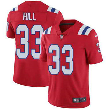 Nike Patriots 33 Jeremy Hill Red Vapor Untouchable Limited Jersey Nike Patriots 33 Jeremy Hill Red Vapor Untouchable Limited Jersey