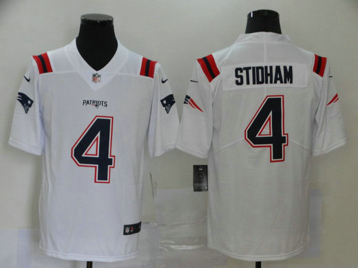 Nike Patriots 4 Jarrett Stidham White 2020 New Vapor Untouchable Limited Jersey Nike Patriots 4 Jarrett Stidham White 2020 New Vapor Untouchable Limited Jersey